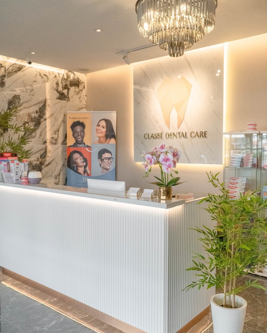 Classé Dental Care clinic interior